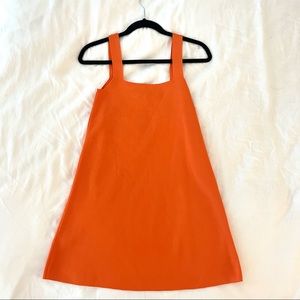 Zara Knit Sun Dress Orange
